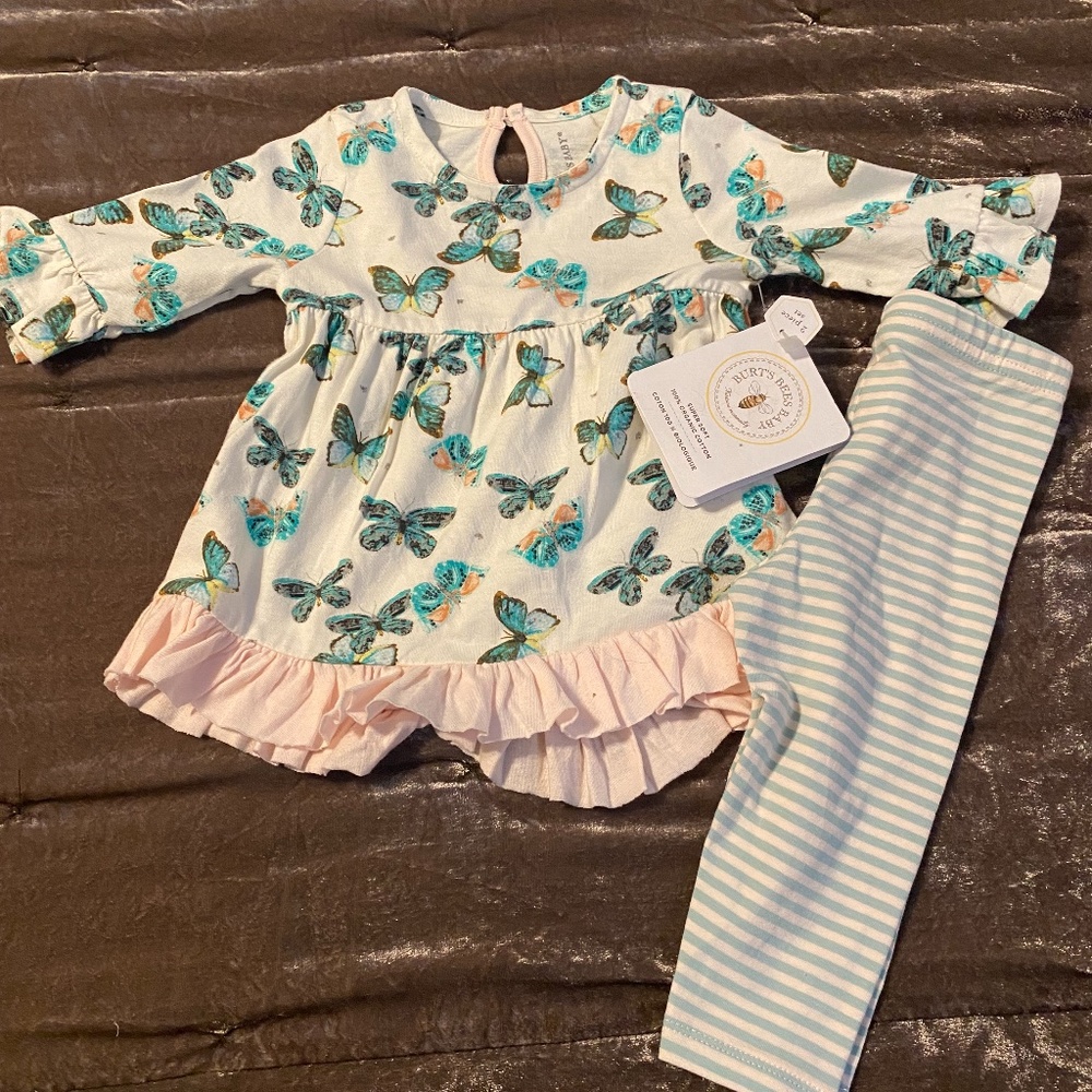 Burt's Bee Baby 2 Piece Set